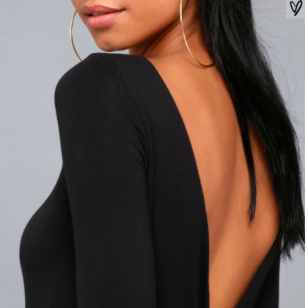 NEW Lulu's Cocktail Party Backless Bodycon Dress - Picture 4 of 9